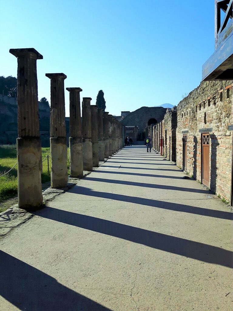 Pompeje ścieżki mojego świata