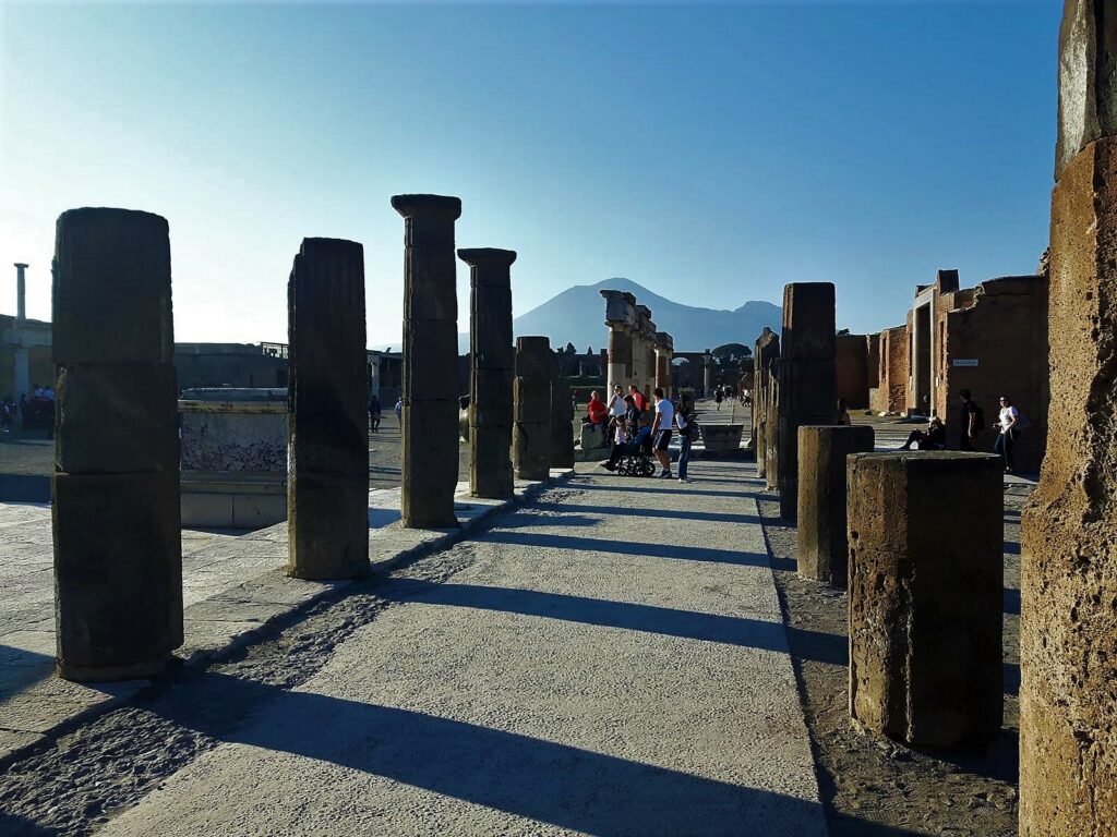 Pompeje ścieżki mojego świata