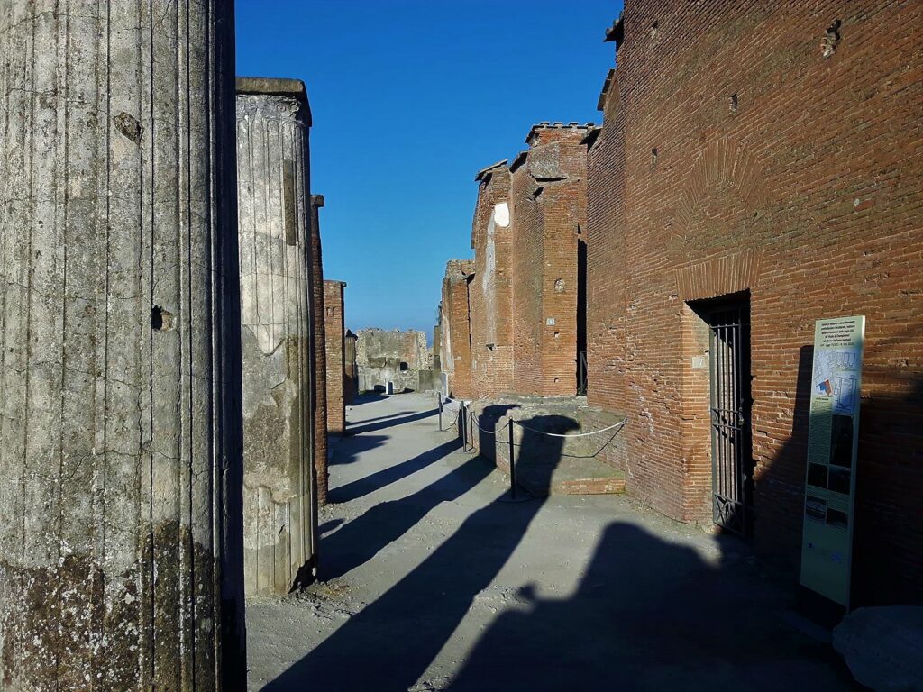 Pompeje ścieżki mojego świata