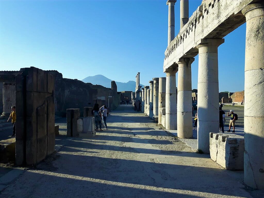 Pompeje ścieżki mojego świata
