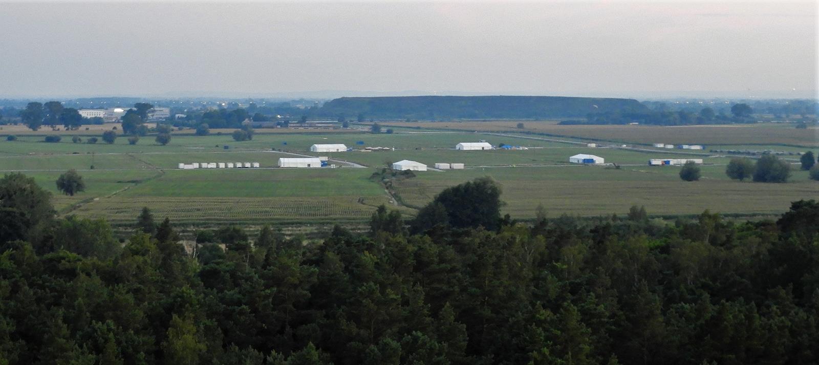 Zbiornik Wody Kazimierz - widok z góry