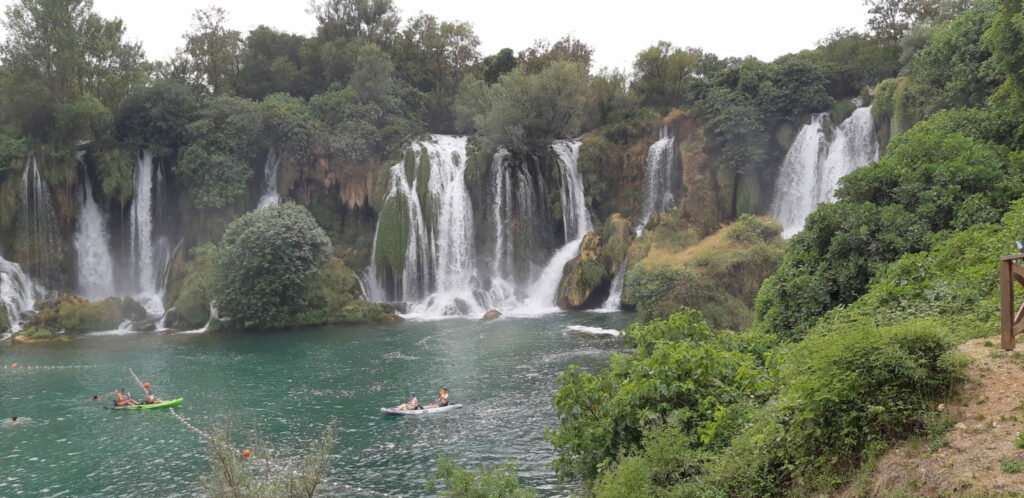 Wodospady Kravica Bośnia i Hercegowina Medjugorje