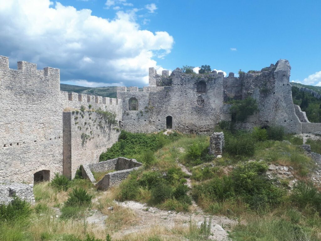 Grad Herceg-Stjepana twierdza Stjepana Vukcic Kosaca