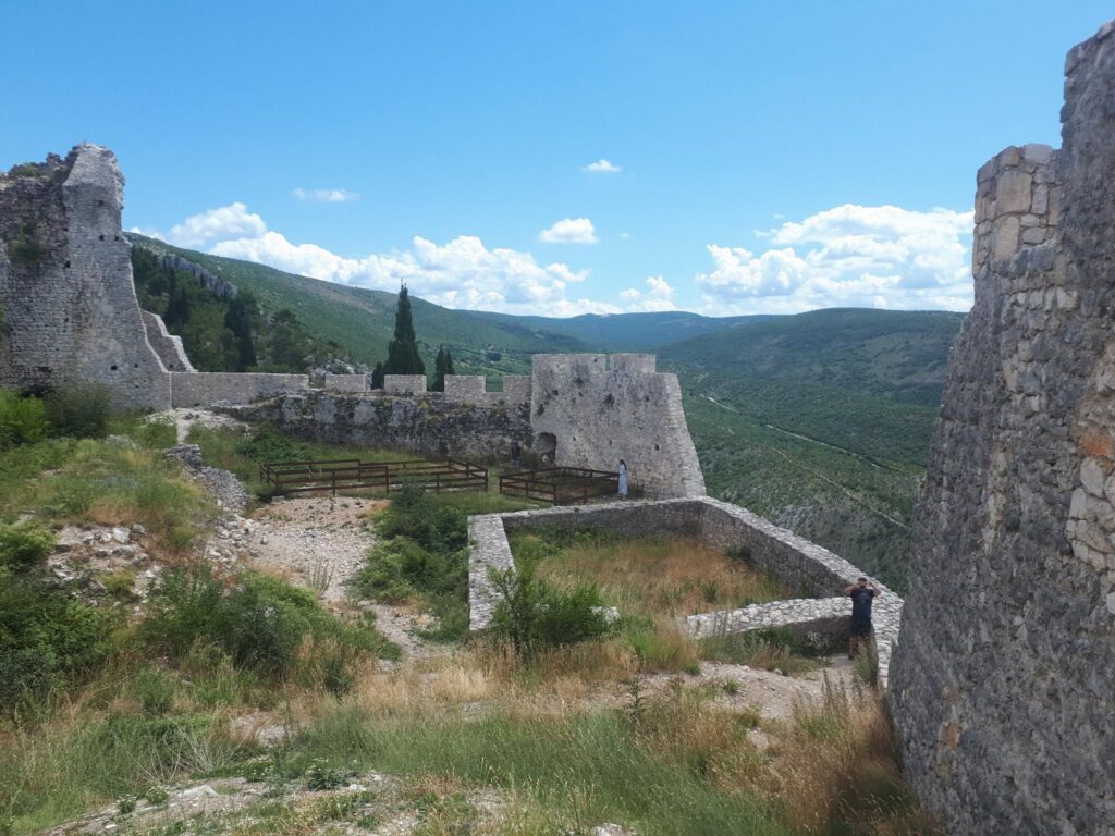 Grad Herceg-Stjepana twierdza Stjepana Vukcic Kosaca