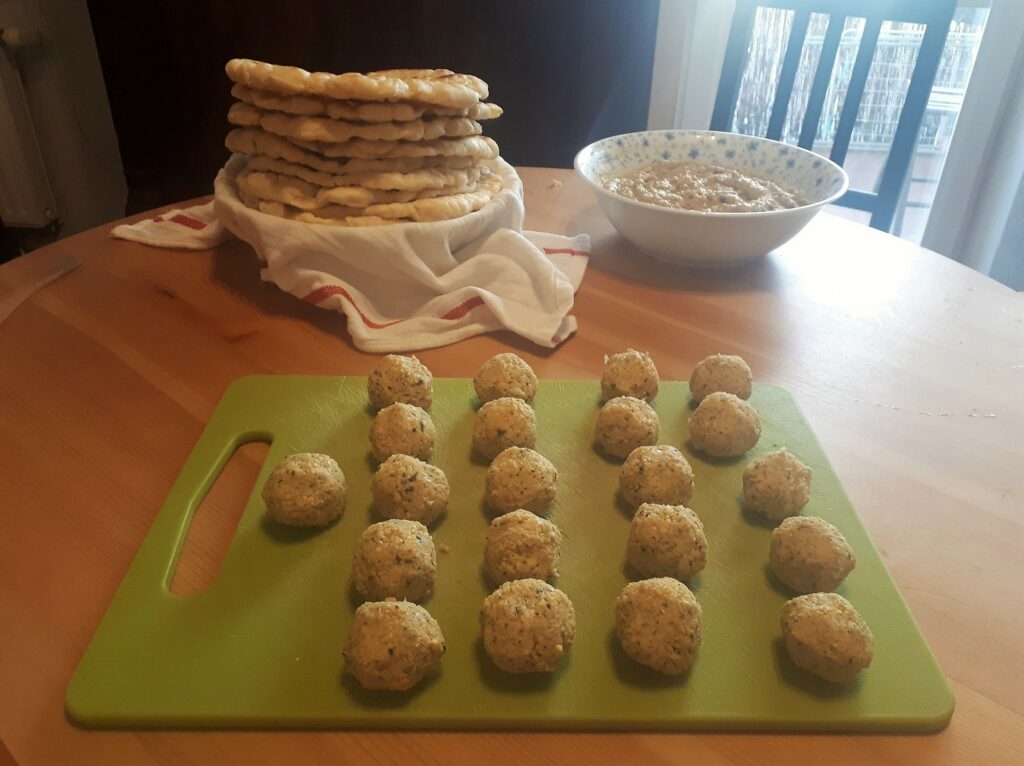 ścieżki mojego świata kulki falafel