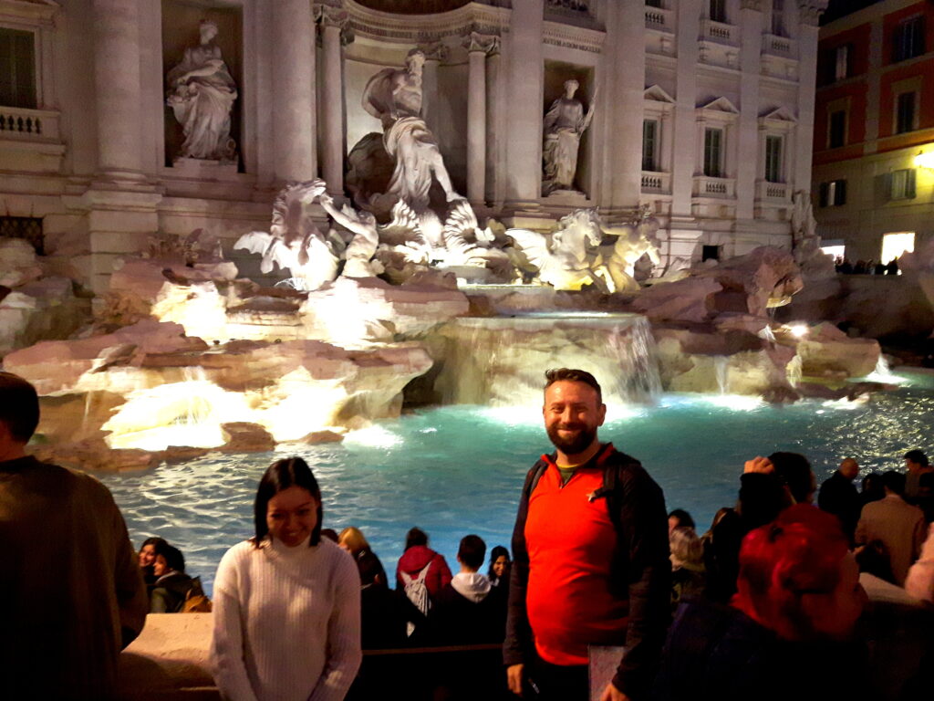 Rzym na weekend Fontanna di Trevi 