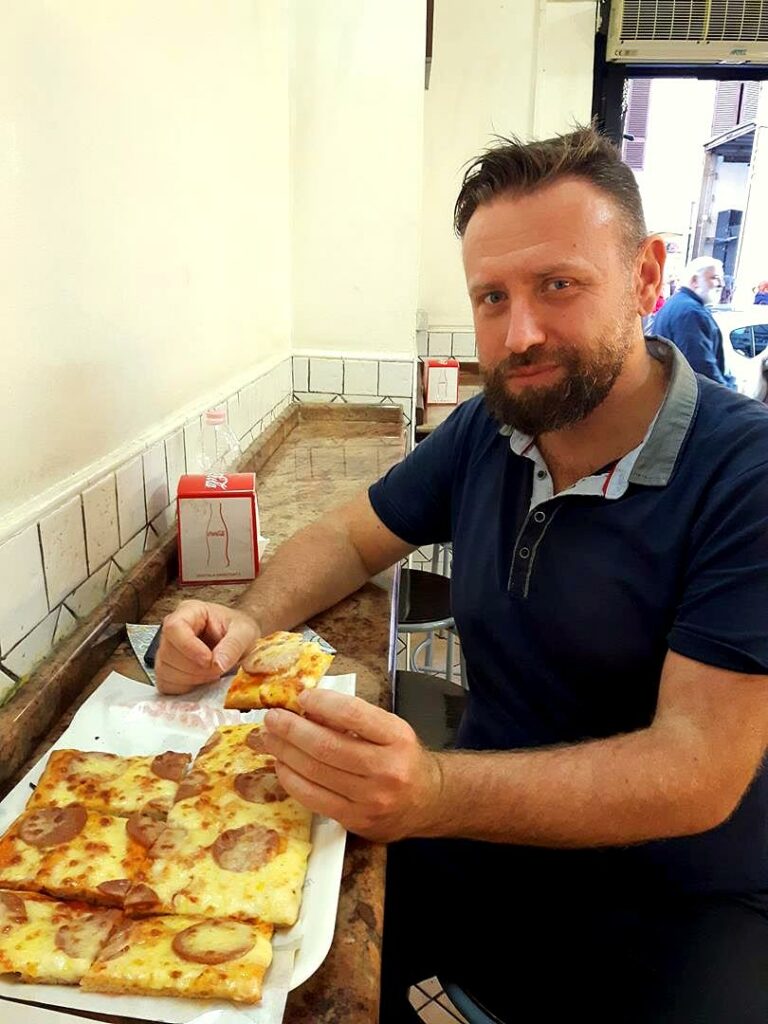 pizza w Rzymie