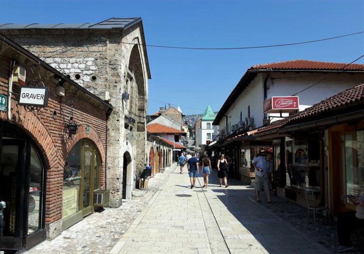 Baščaršija w Sarajewie 