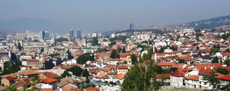 Sarajewo, widok z Vratnika