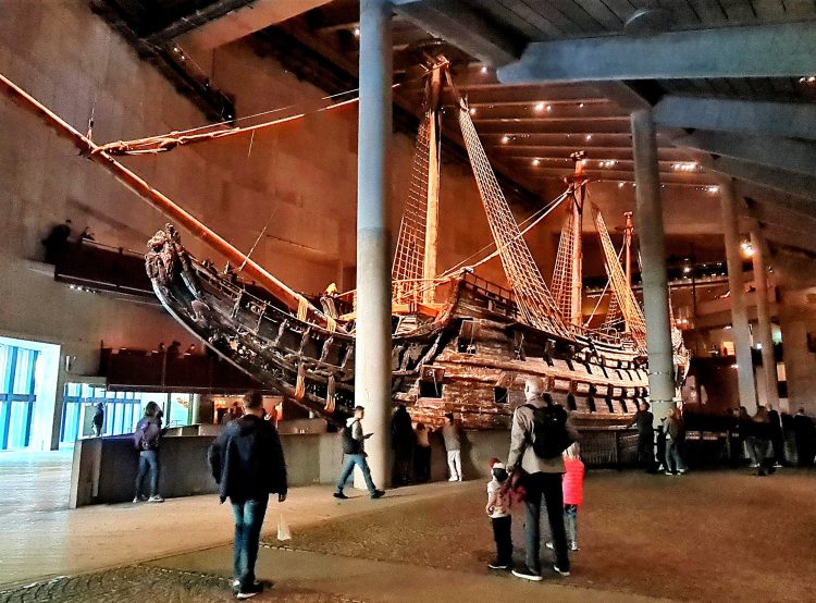 Wejściu do Muzeum Vasa 