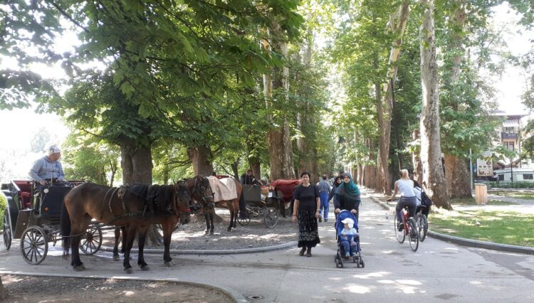 Ilidža Wielka Aleja w Sarajewie