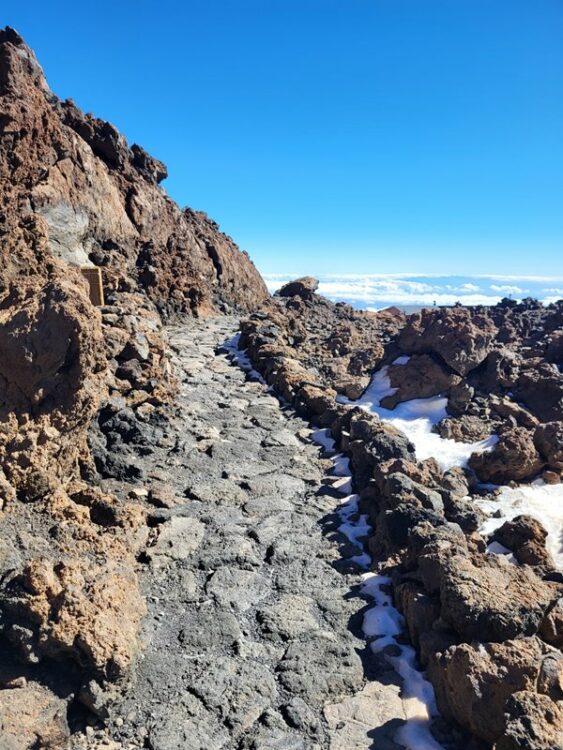 Jak dojść - droga na wulkan El Teide 
