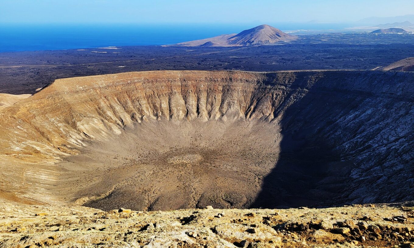 Montaña Blanca Caldera Blanca Lanzarote