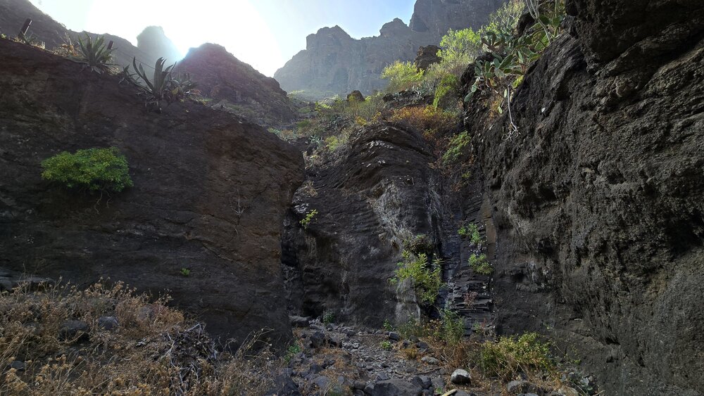 Szlak Masca wśród skał
