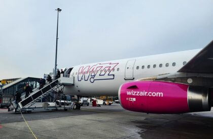 samolot Wizz Air – zawieszenie lotów na Bliski Wschód