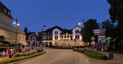 panorama miasta w Polsce wiosną tanie noclegi marzec