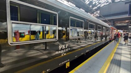 "Nieśpieszny" pociąg retro PKP Intercity