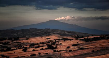 Piorun zabił turystę. Wulkan Etna na Sycylii we Włoszech