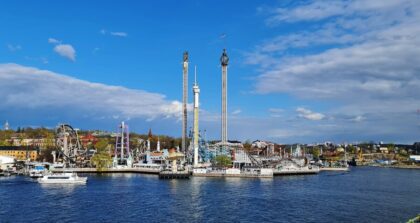 Wypadki w parkach rozrywki. Park rozrywki Gröna Lund w Sztokholmie, w którym wydarzył się śmiertelny wypadek.